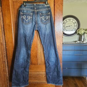 BE ROCK for Express Women’s Jeans Size 10R | Barely Bootcut Mid Rise Denim